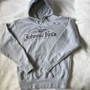 Johnnie Fox’s Pub Gray Hoodie, Unisex, from Dublin, Ireland